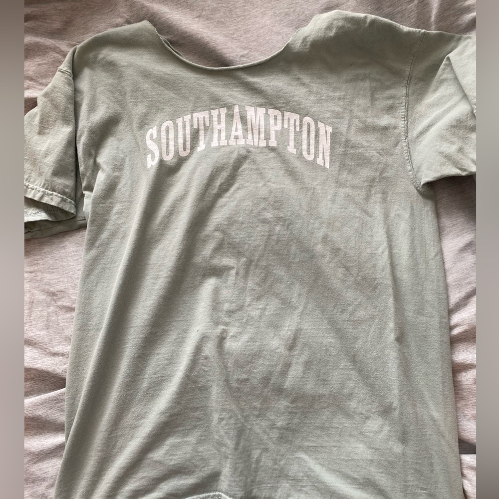 Over sized cut neckline Shirt